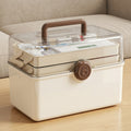 Family Medicine Storage Box with Handle